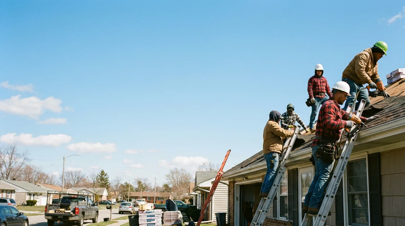 Roofing in Broaddus, TX near me